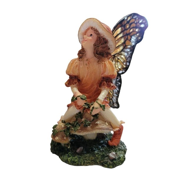 boyds bears Laurel Faeriesprites Stained Glass Fairy Wings Boyd Figurine collect - Picture 8 of 12